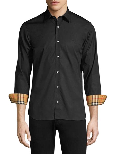 burberry william button down|burberry button down sale.